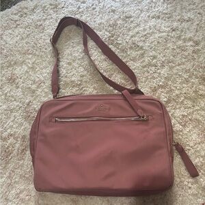 Kate  spade Pink laptop messenger Bag